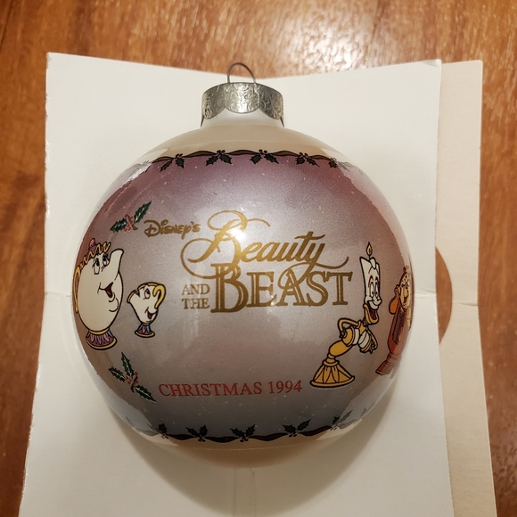 Vintage 1994 Disney Ornaments Pinocchio, Beauty & the Beast, Aladdin, Lion King - Picture 8 of 16